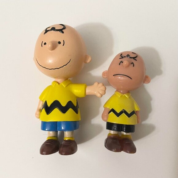 Lot of 7 Peanuts Gang Charlie Brown Figures Snoopy Marcie Franklin Sally - Picture 10 of 13